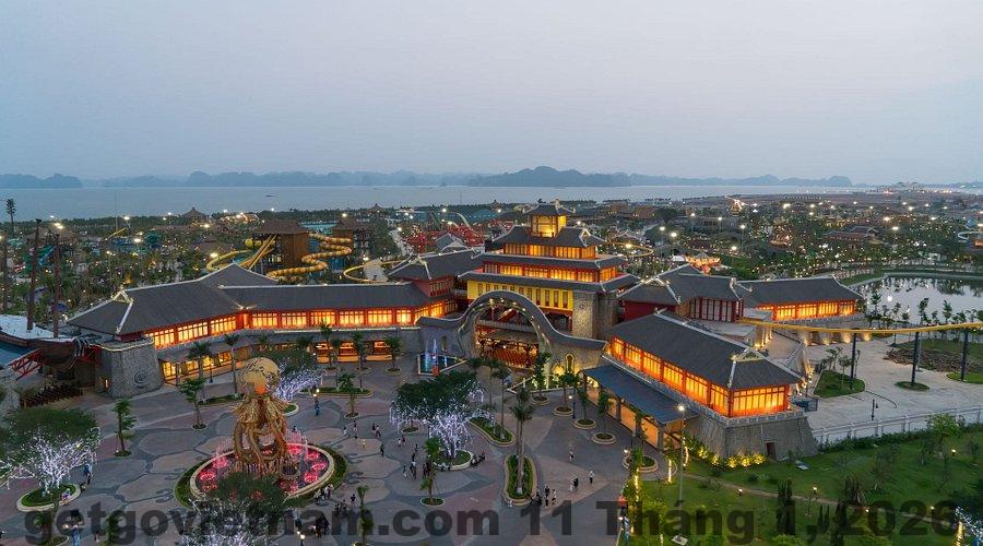 Sun World Hạ Long Complex nhìn từ trên cao