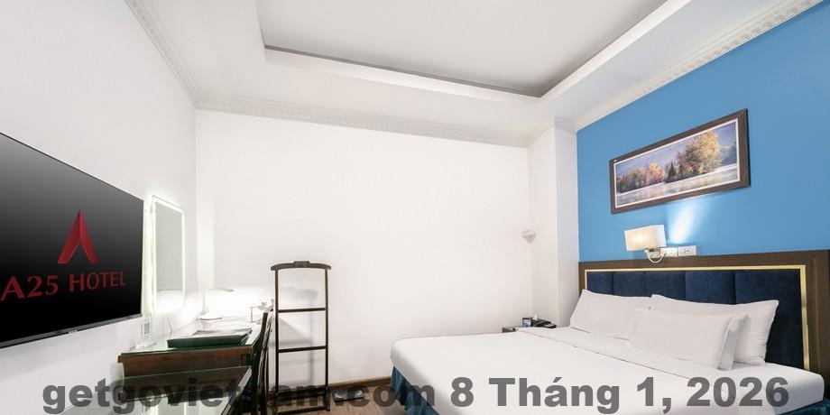 Phòng Superior A25 Hotel là hạng phòng phổ biến với mức giá hợp lý