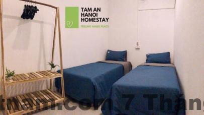 Khu vực lễ tân và không gian chung của homestay