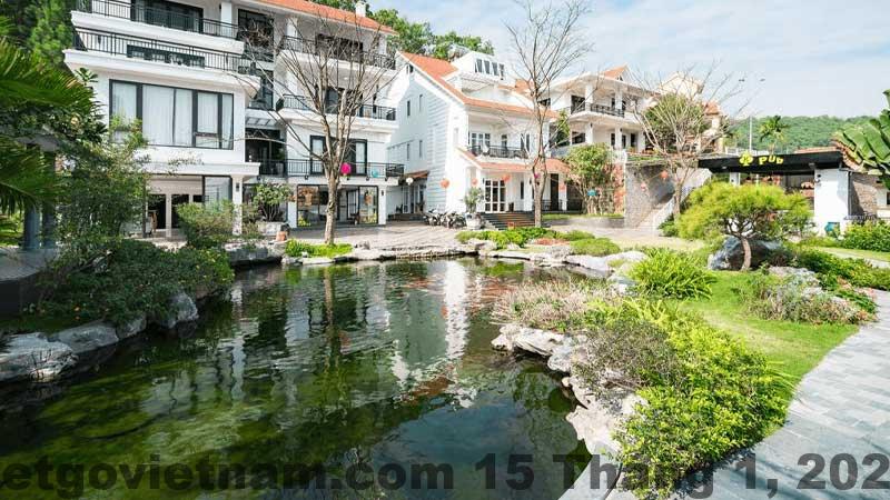 Phố Vườn Đào Bãi Cháy – tuyến phố trung tâm tập trung khách sạn và hàng quán