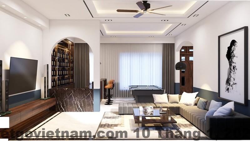 Đường vào Tekapo Villa Sóc Sơn nhỏ và uốn lượn qua khu dân cư