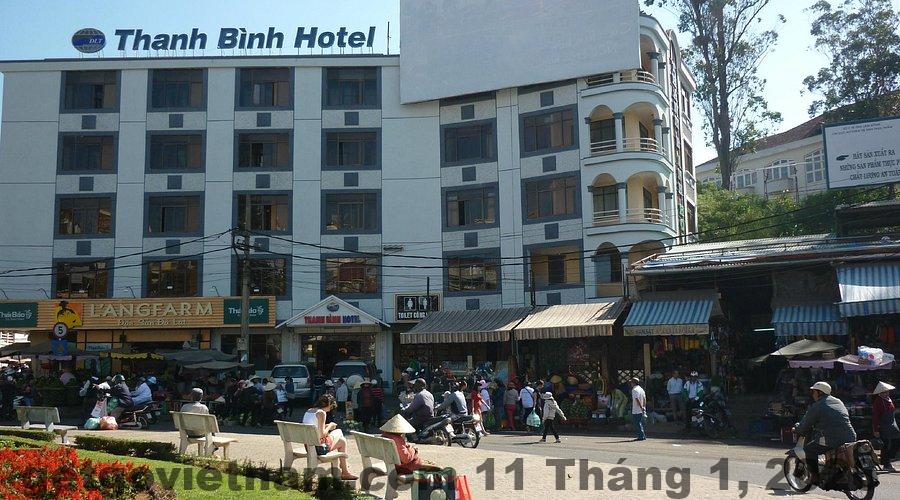 Món ăn sáng tại Thanh Bình Hotel với các món đơn giản nhưng đầy đủ dinh dưỡng.