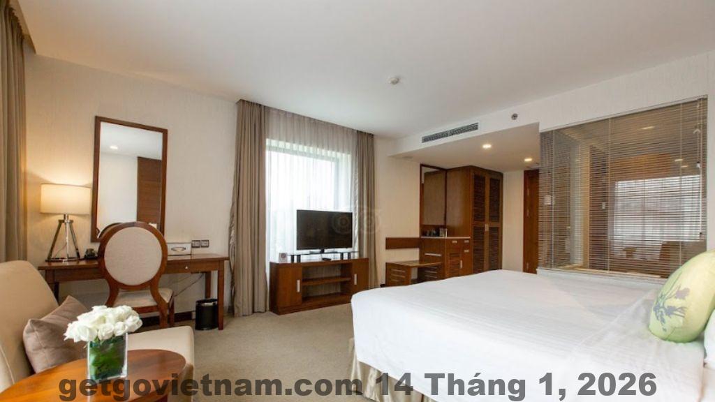 Không gian lounge và khu vực chung tại khách sạn The Ann Hà Nội