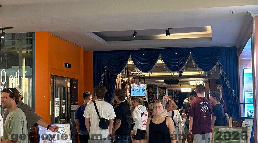 Bữa sáng tại The One Hostel với các món ăn đơn giản nhưng đủ chất.