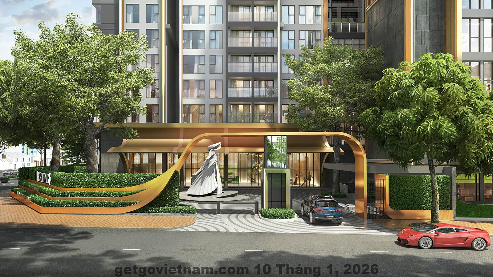 Khu tiện ích và hồ bơi chung tại khu căn hộ gần Apartment West Lake View