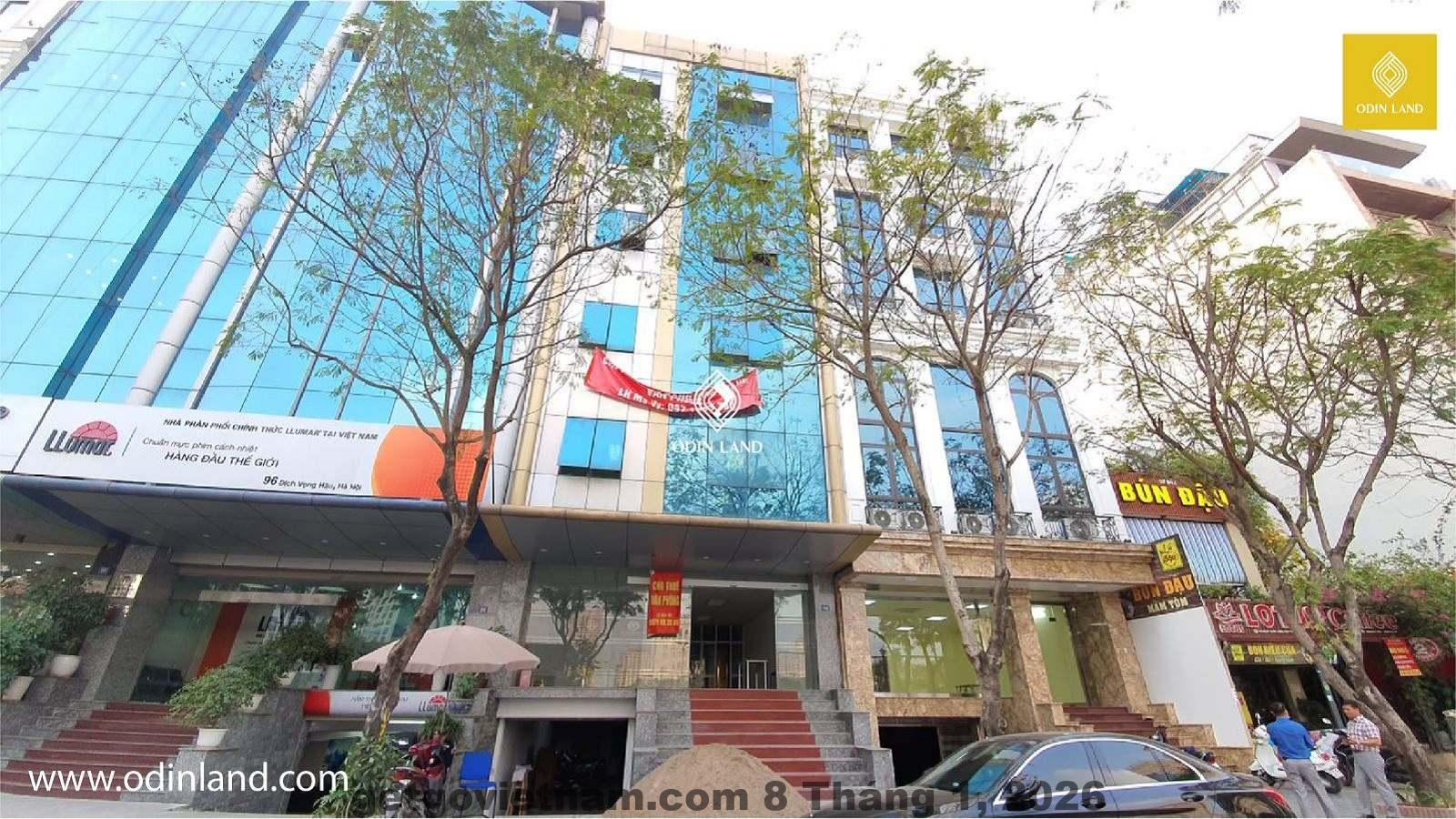 Khu vực Dịch Vọng Hậu – trung tâm văn phòng và căn hộ dịch vụ tại quận Cầu Giấy