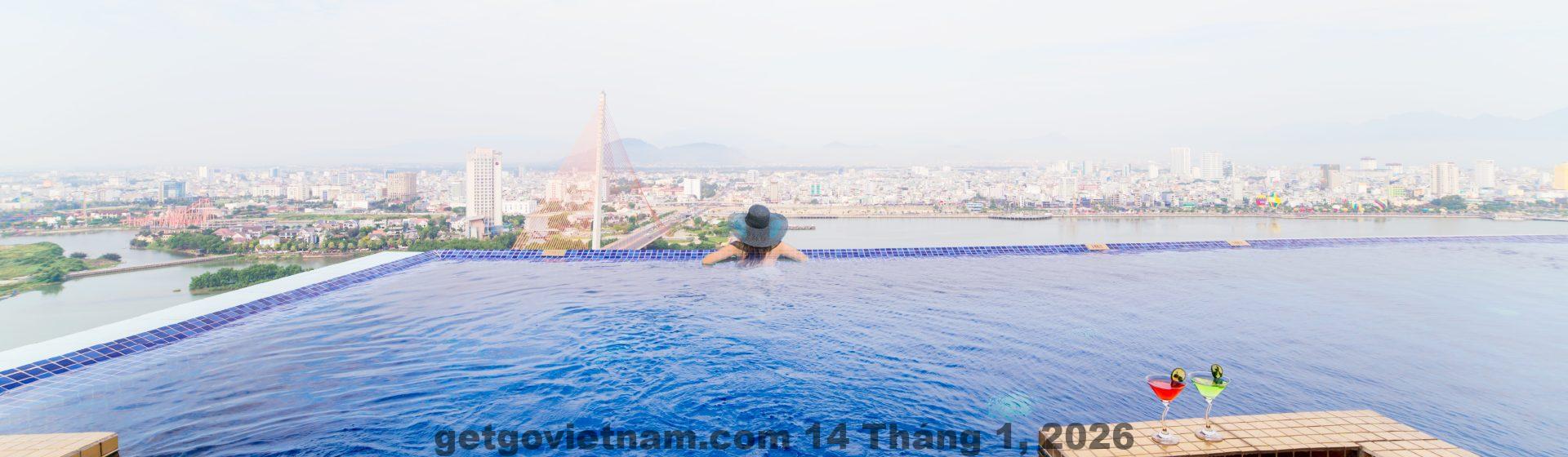 Tổng thể kiến trúc và không gian Fivitel Danang Hotel