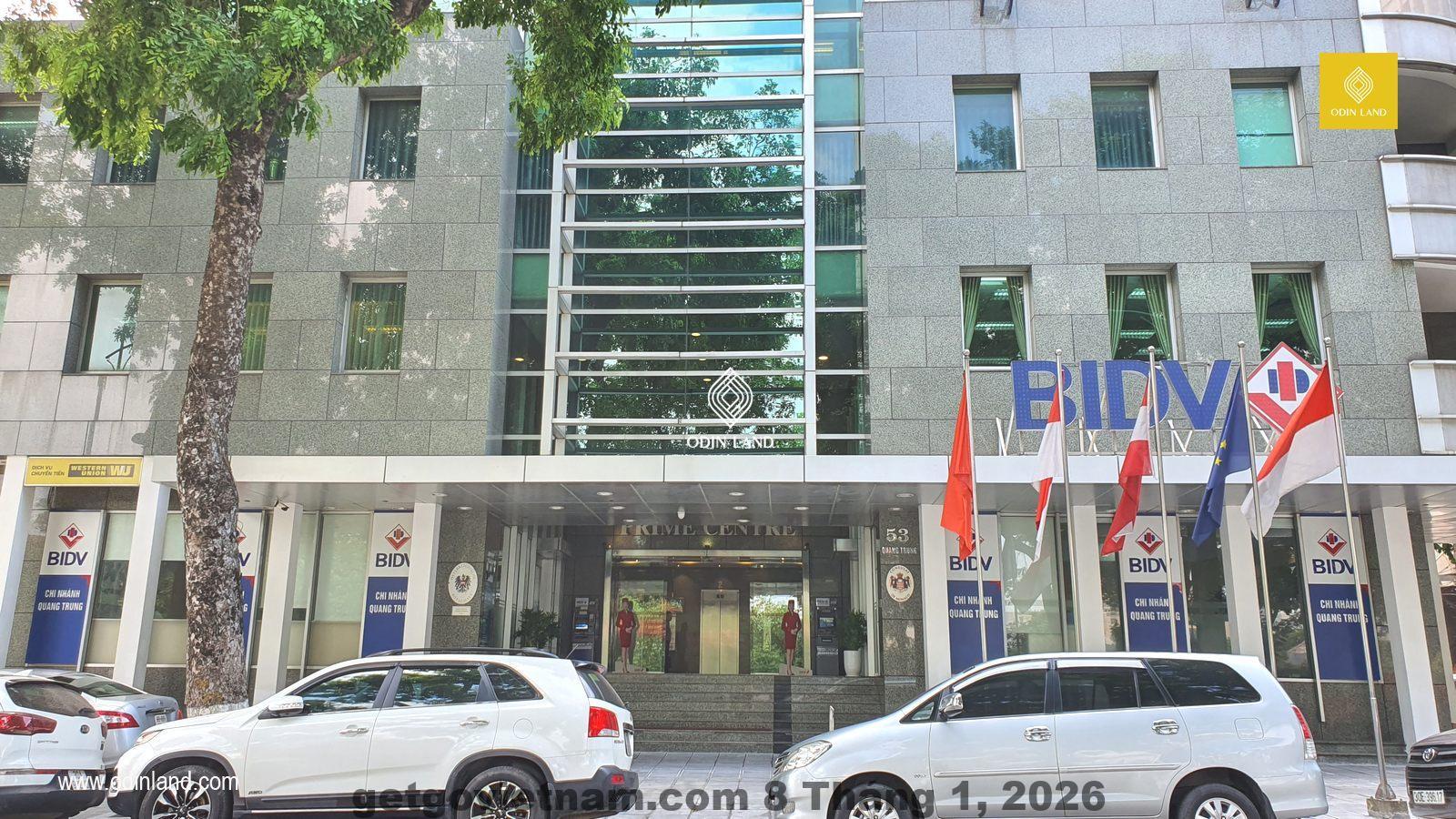 Không gian toà nhà nơi Langmandi Experience Quang Trung hoạt động