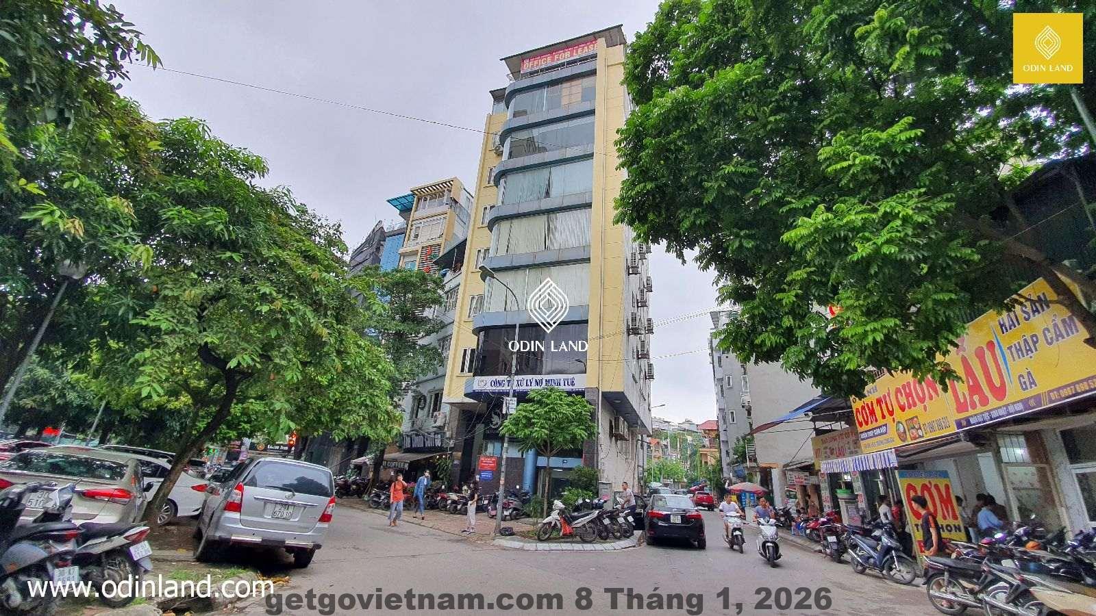 Ngõ 45 Trần Thái Tông Cầu Giấy tập trung nhiều tòa nhà văn phòng và công ty IT