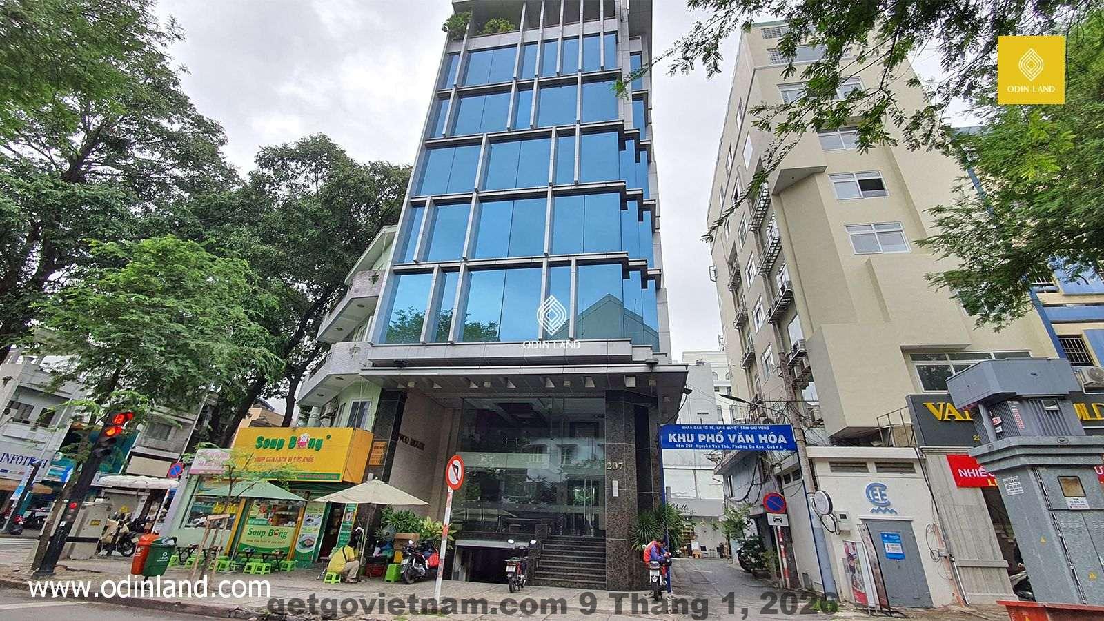 Tòa nhà Biko Apartment trên đường Nguyễn Văn Huyên Cầu Giấy Hà Nội