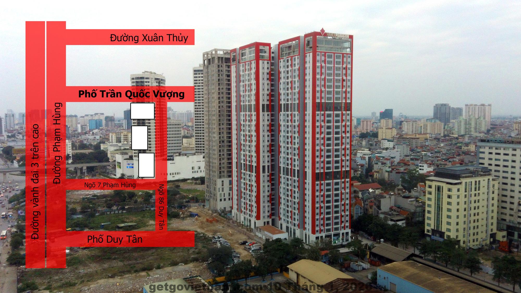 Vị trí Paragon House and Residence gần sân bay Nội Bài