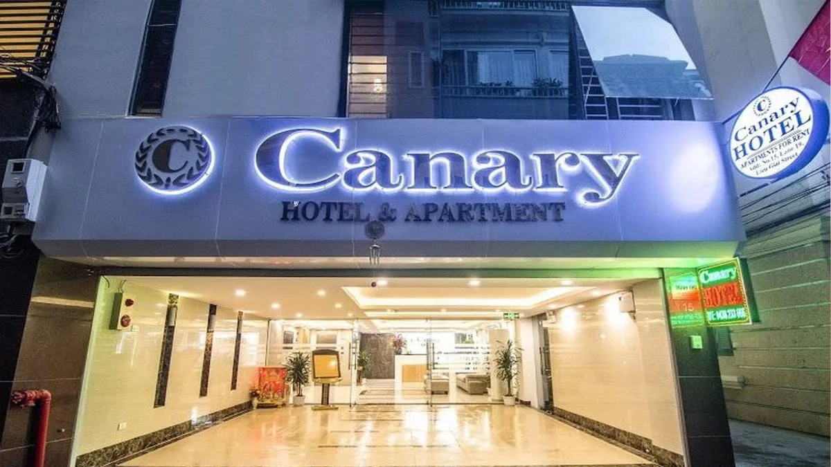 Không gian chung Canary Ha Noi Hotel, không có hồ bơi hay gym