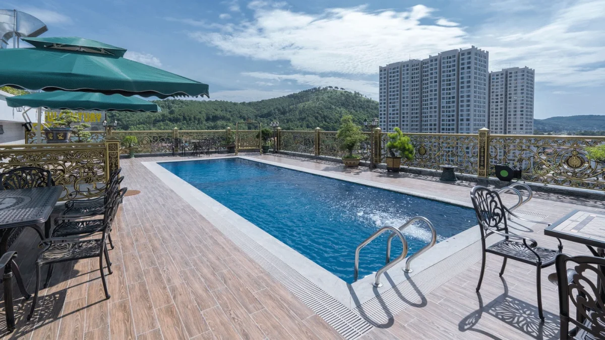 Khu vực lễ tân Khách Sạn Minh Gia 1 Bãi Cháy