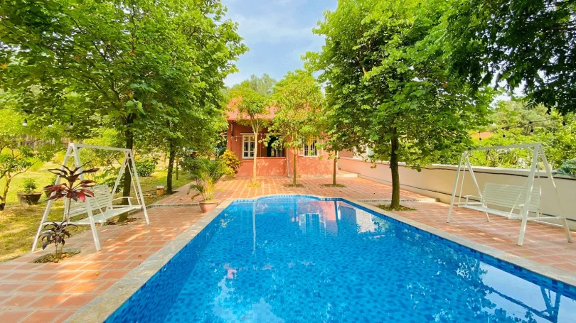 Review Amaya Home Sóc Sơn 2026: Retreat Rừng Thông Đáng Ở Hay Chỉ Để Check-in? 7 Hồ bơi ngoài trời tại Amaya Home Sóc Sơn
