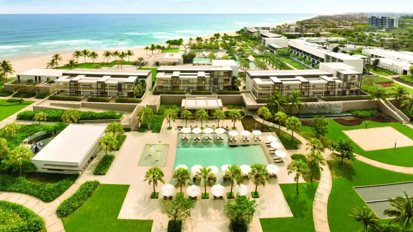 Một trong những phòng nghỉ tại khách sạn với thiết kế hiện đại và tiện nghi đầy đủ.