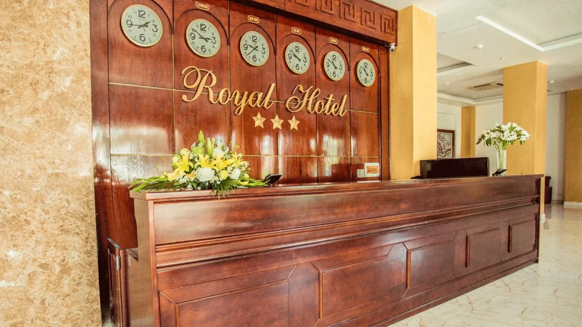 Phòng nghỉ Van Xuan Royal Hotel – diện tích rộng, nội thất truyền thống