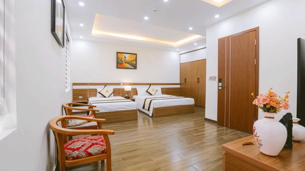 Mặt tiền Bình An Hotel tại Sun Plaza Grand World Hạ Long