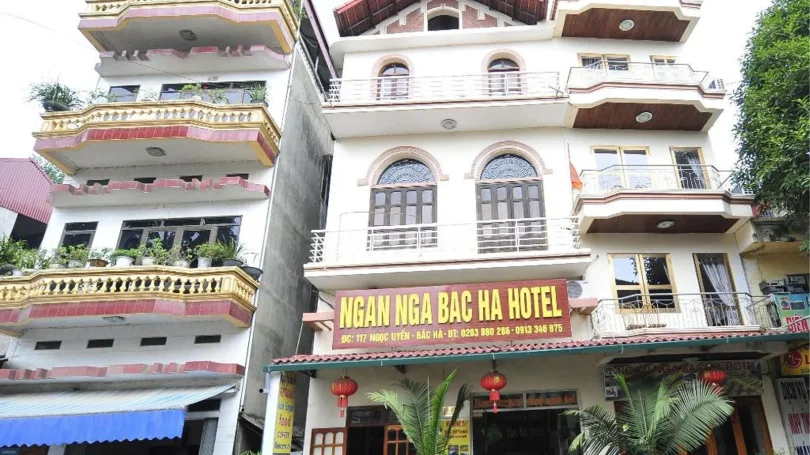 Không gian sinh hoạt chung tại Bình Minh Bắc Hà Hotel, thiết kế đơn giản phục vụ khách nghỉ ngơi