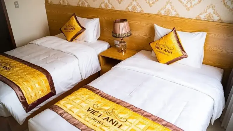 Ảnh: Món ăn sáng tại khách sạn.