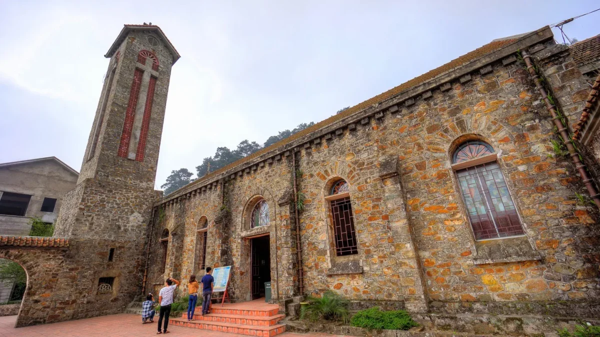 Không gian thị trấn Tam Đảo phù hợp đi bộ và nghỉ dưỡng nhẹ