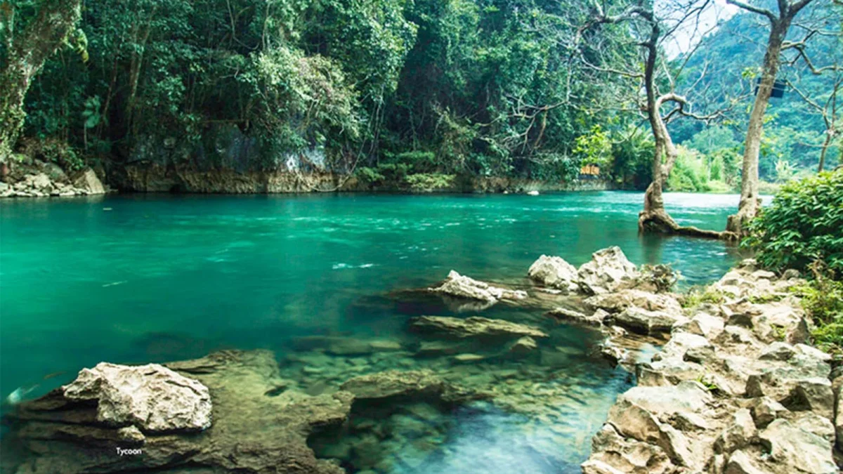 Cảnh quan thiên nhiên Hà Quảng Cao Bằng xung quanh khách sạn