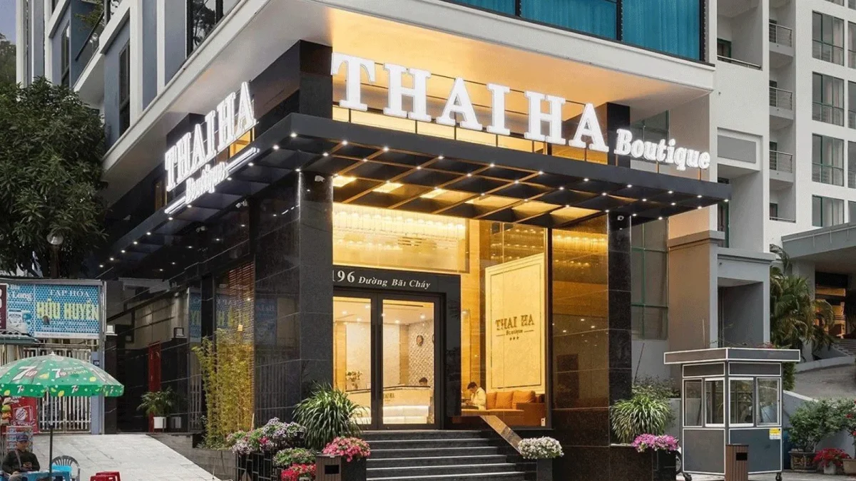 Không gian phòng đôi tại khách sạn Hạ Long Hà Nội