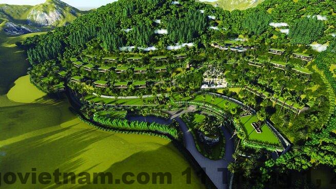 Phòng nghỉ Khách sạn Vân Hồ với nội thất gỗ đơn giản, phong cách mộc mạc