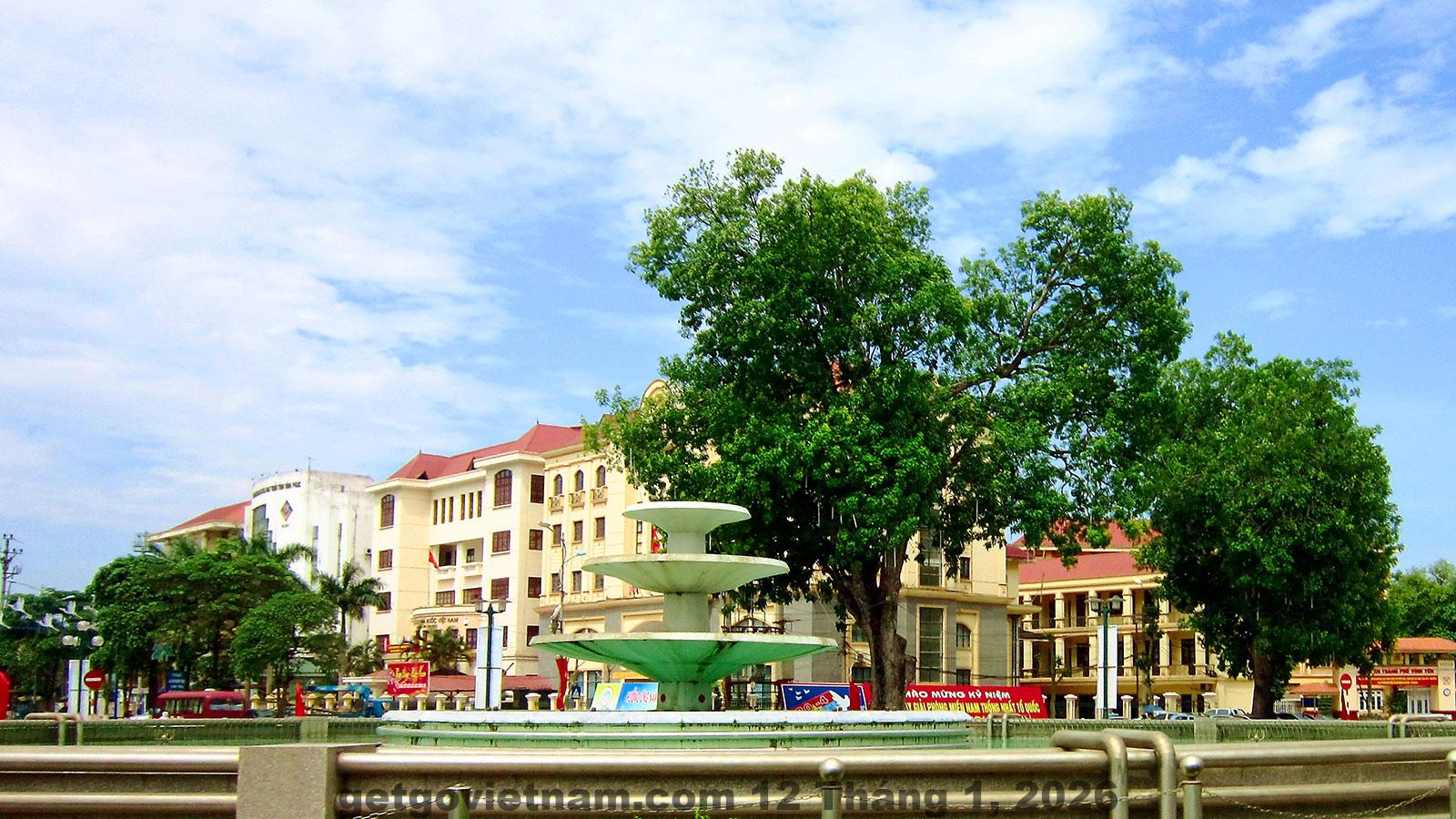 Toàn cảnh trung tâm thành phố Vĩnh Yên Vĩnh Phúc