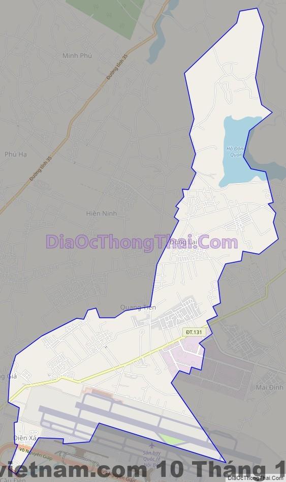 Khu vực xung quanh Noi Bai Golden Hotel tại Sóc Sơn