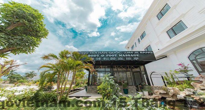 Minh họa tiện ích xông hơi của khách sạn bình dân tại Hạ Long