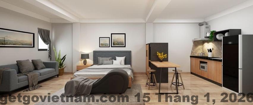 Phòng nghỉ tại Candy Hotel Hạ Long với nội thất cơ bản