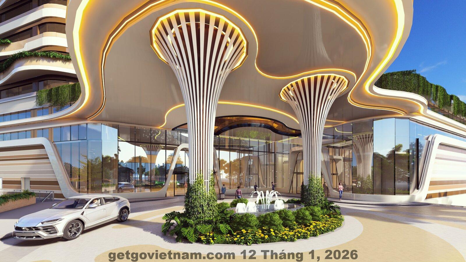 Không gian nhà hàng và buffet sáng tại AMAZING SONASEA VÂN ĐỒN HOTEL