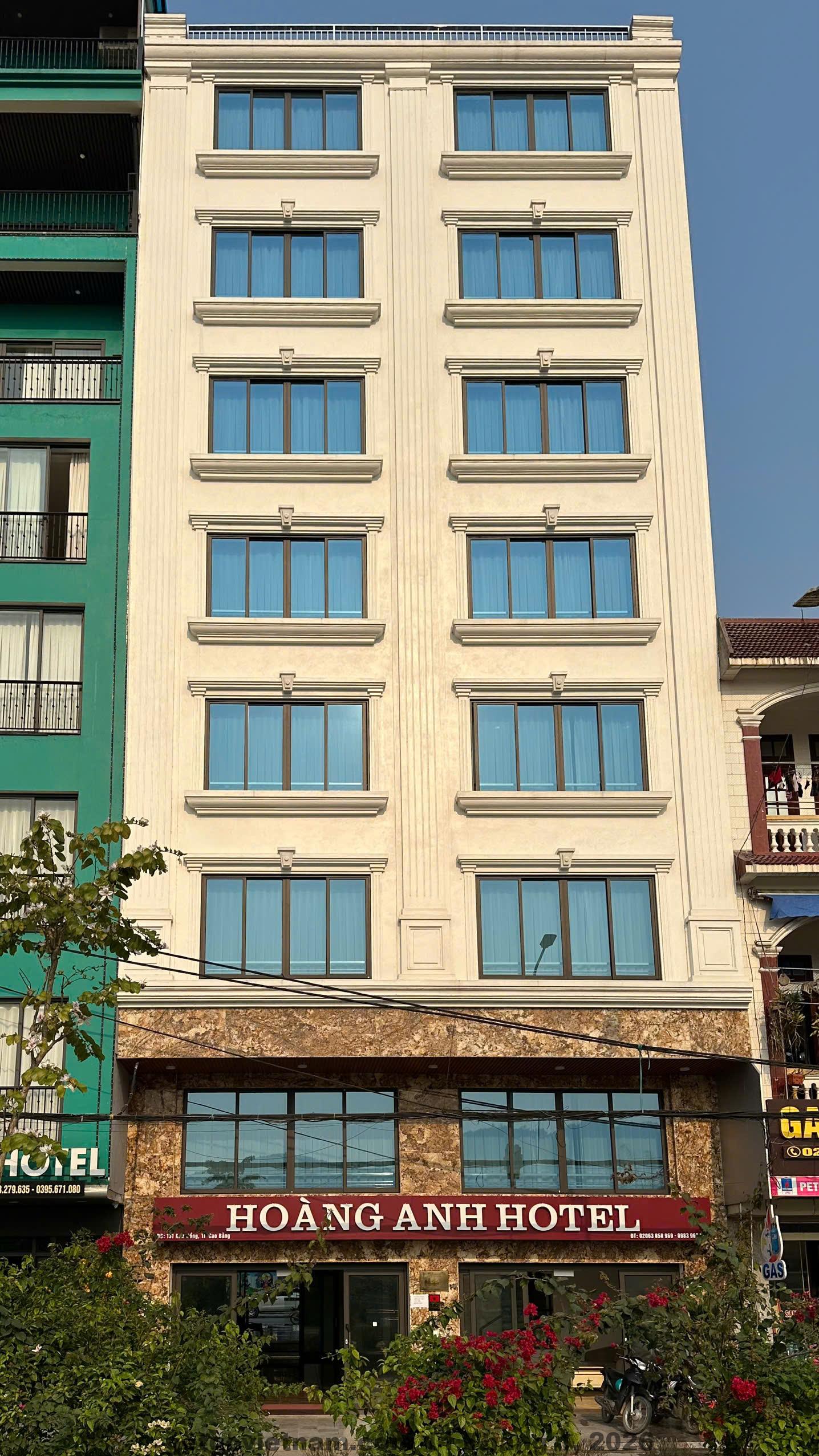 Khu vực trung tâm thành phố Sơn La gần Hoàng Anh Hotel